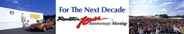 Roadster 10th Annyversary Meeting�`For The Next Decade�`