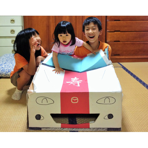 友人の結婚式の余興用に作ったKOTOBUKI号。<br>軽井沢ミーティング参加や子供のおもちゃとして現役！