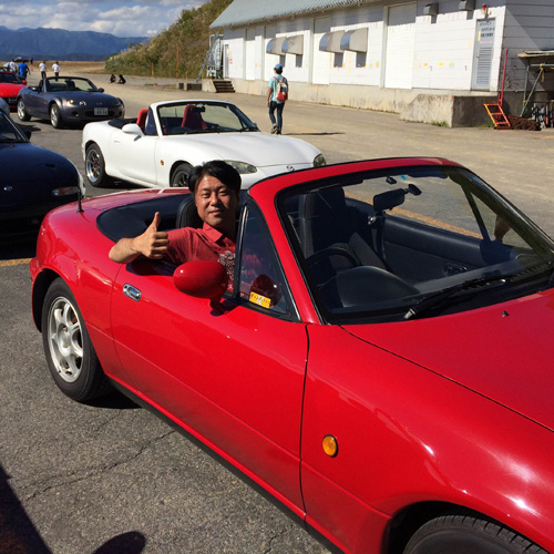 オーナーになって4年。ロードスター中部ミーティングで初のイベント参加。<br>楽しいひと時でした