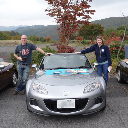 昨年来日した英国の友人が「おはもみ」に参加したときの笑顔です。<br>仲間とともに楽しい時間を過ごしました。